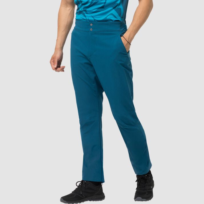 Pantalón Ciclismo Jack Wolfskin Gradient Hombre Azul Marino Mexico-7954236